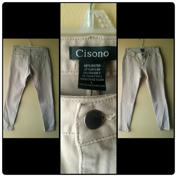 Khaki Jeggings