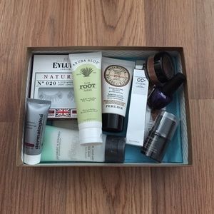 2 Birchbox full of deluxe samples and oil
