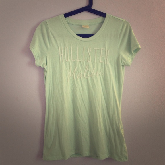 Mint Hollister Tee