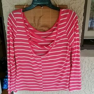 **Sold** Striped long sleeve top