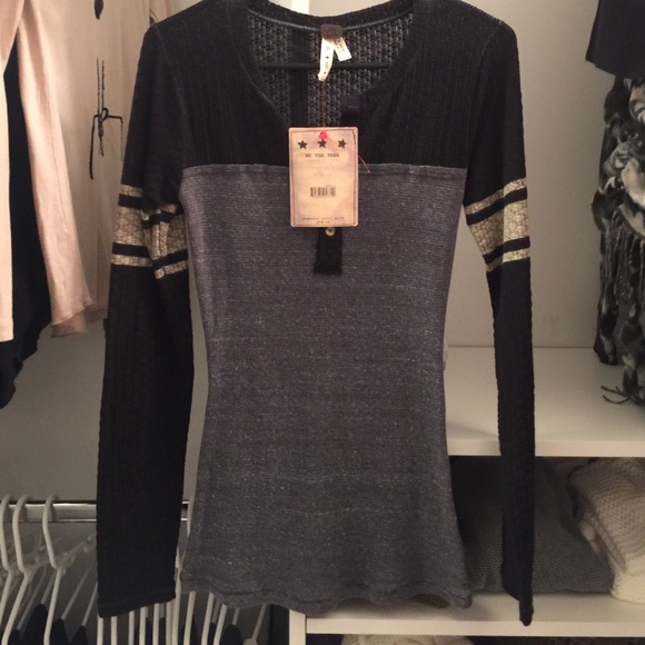 Free People Long Sleeve Shirt NWT size small