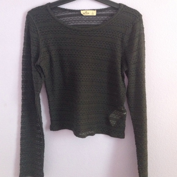 Hollister Knit Crop top - Picture 1 of 3