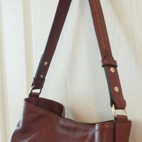 🌟🌸SOLD🌸🌟 Rebecca Minkoff Brown Leather Hobo - Picture 2 of 4