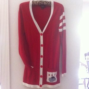 Hello kitty long cardigan