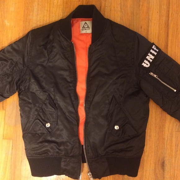 Original Unif "WHATEVER" bomber jacket - Picture 2 of 2