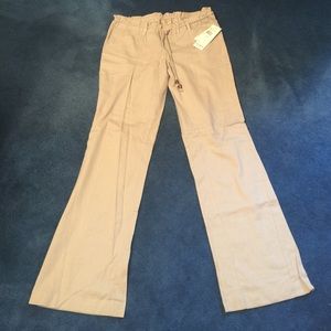 Rocky beige linen pants