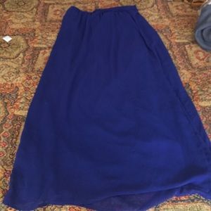 Kai Blue Maxi Skirt