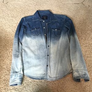Ombré jean shirt