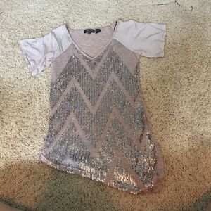 Cute sequin top: miss me brand