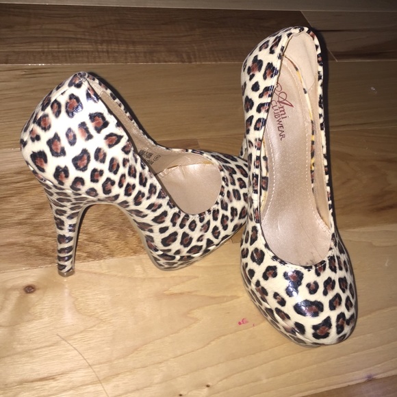 cheetah print heels