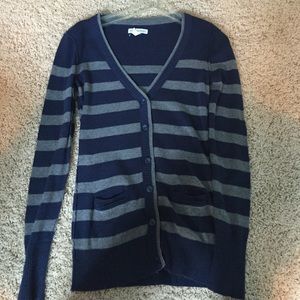Striped cardigan