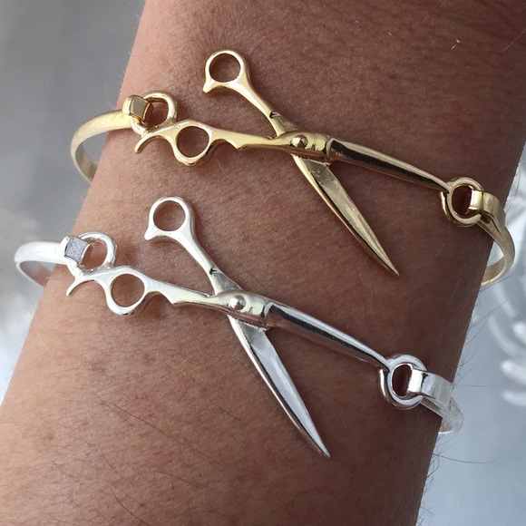 Jewelry - 2/$20 Hook Closure Scissors Bracelet