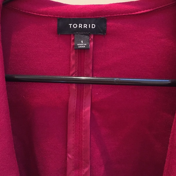 Red Torrid Blazer - Picture 2 of 3