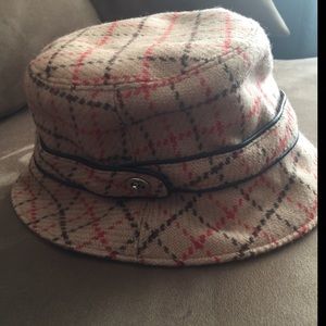 ❗❗SOLD❗❗- Authentic Coach wool hat/ leather trim