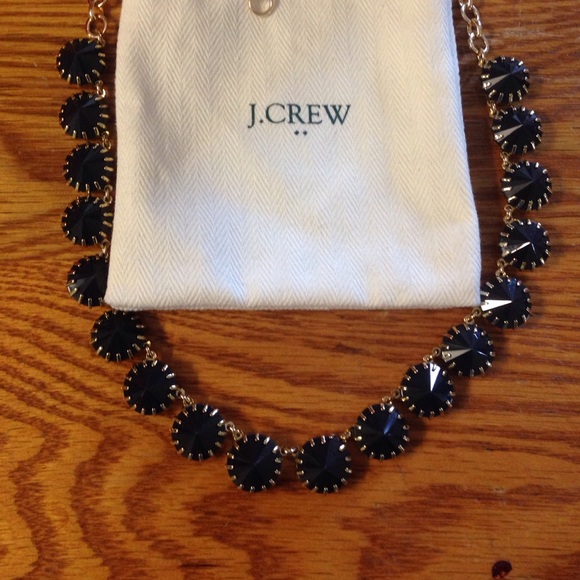 J.Crew navy necklace