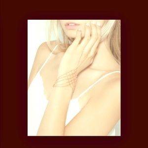 New rose gold vintage inspired slave bracelet