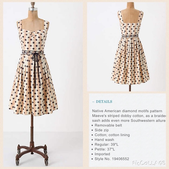⭕️️Sold⭕️Anthropologie De Chelly Dress 8