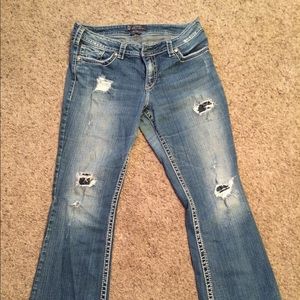 Women's Silver Jeans Pioneer Boot 14x31