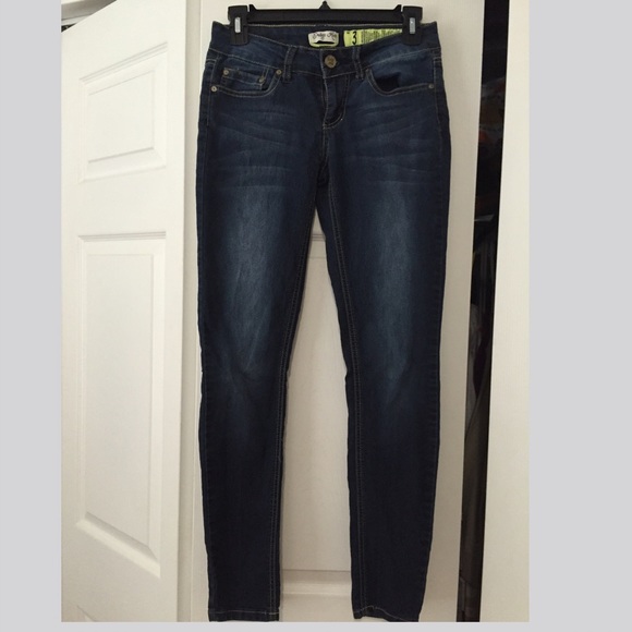 Indigo Rein dark skinny jeans