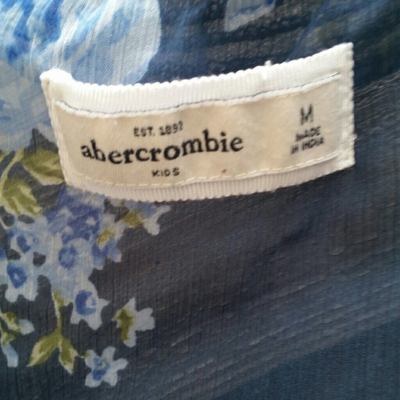 Blue Floral Top - Picture 3 of 3