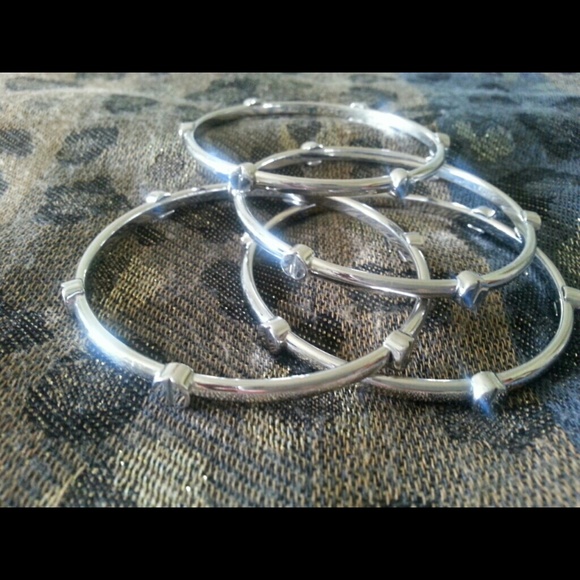 Silver Bangles