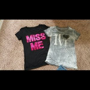 MISS ME burnout tees