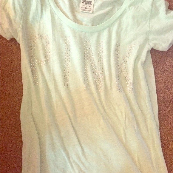 Light mint green top from PINK
