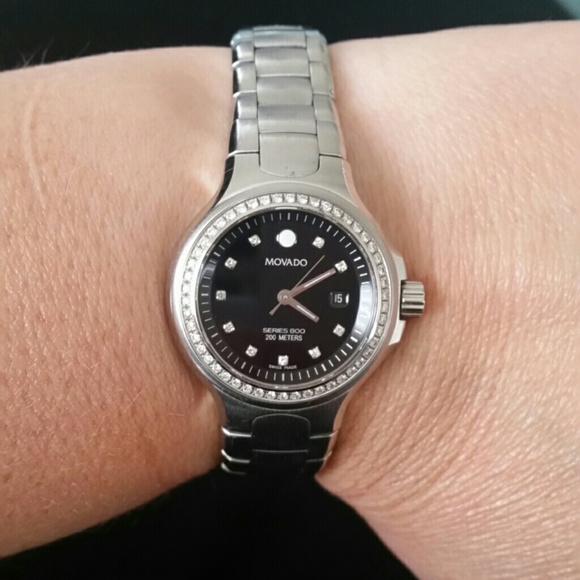 Movado Diver 800 Series Diamond Watch - Picture 2 of 4