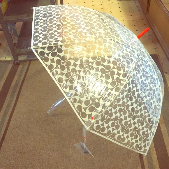 New Coach umbrella