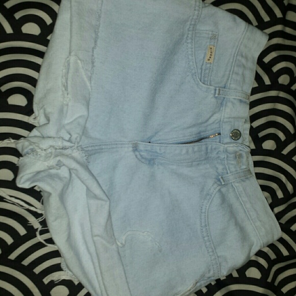 *On hold 4 @abgoslin* Denim high waisted shorts