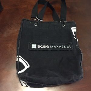 Cute canvas BCBG Tote
