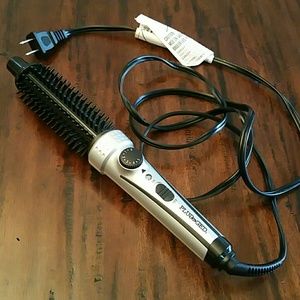 Curling iron brush
