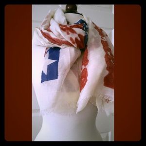American flag scarf