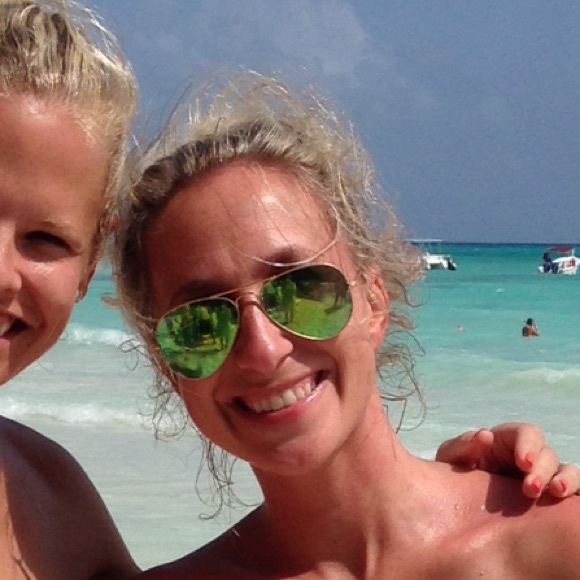 Ray bans mirrored aviators - green - Picture 4 of 4