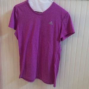 Purple Adidas shirt