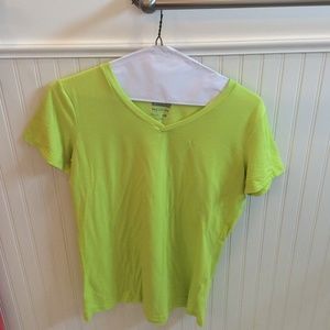 Yellow New Balance Workout shirt