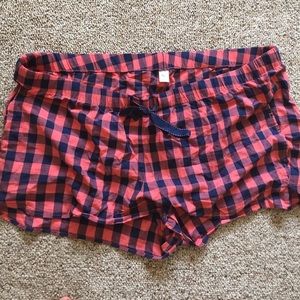 Old Navy Plaid Sleep Shorts