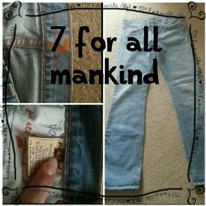Light wash 7 jeans