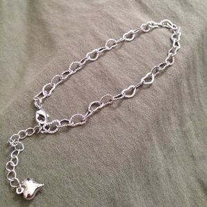 Lia Sophia Heart ankle bracelet