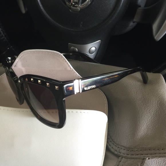 Valentino Studded Sunglasses - Picture 2 of 4