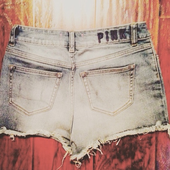 PINK Victoria's Secret high waisted shorts.
