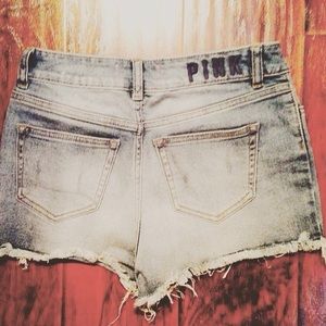 PINK Victoria's Secret high waisted shorts.