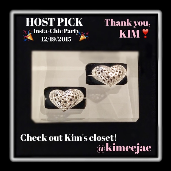 STERLING SILVER HEART RING               🎉HP🎉 - Picture 5 of 6