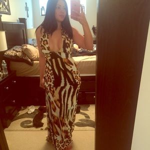 🚫SOLD ON MER🚫BRAND NEW! Tags!! Animal  maxi