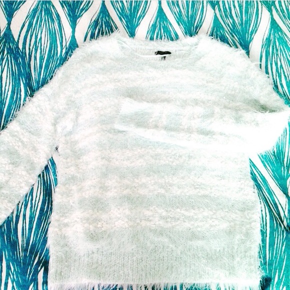Fluffy sweater