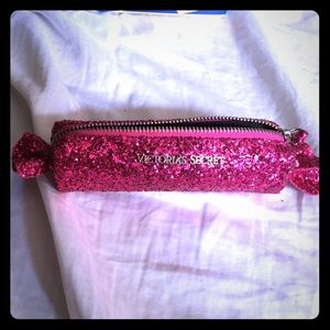 VS fashion show makeup pouch