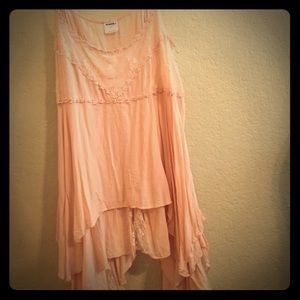 Free people light pink dress