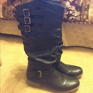 Black Riding Boots