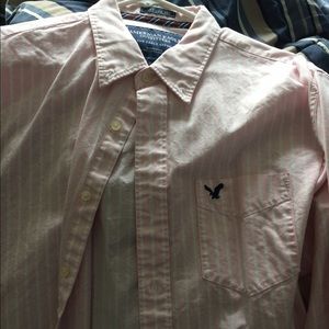 American eagle button up shirt