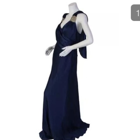 Mikael Aghal gown sz 12, nwt